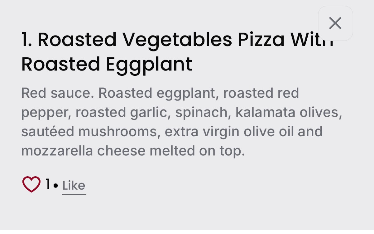 Christian's Pizza Menu - Image 1