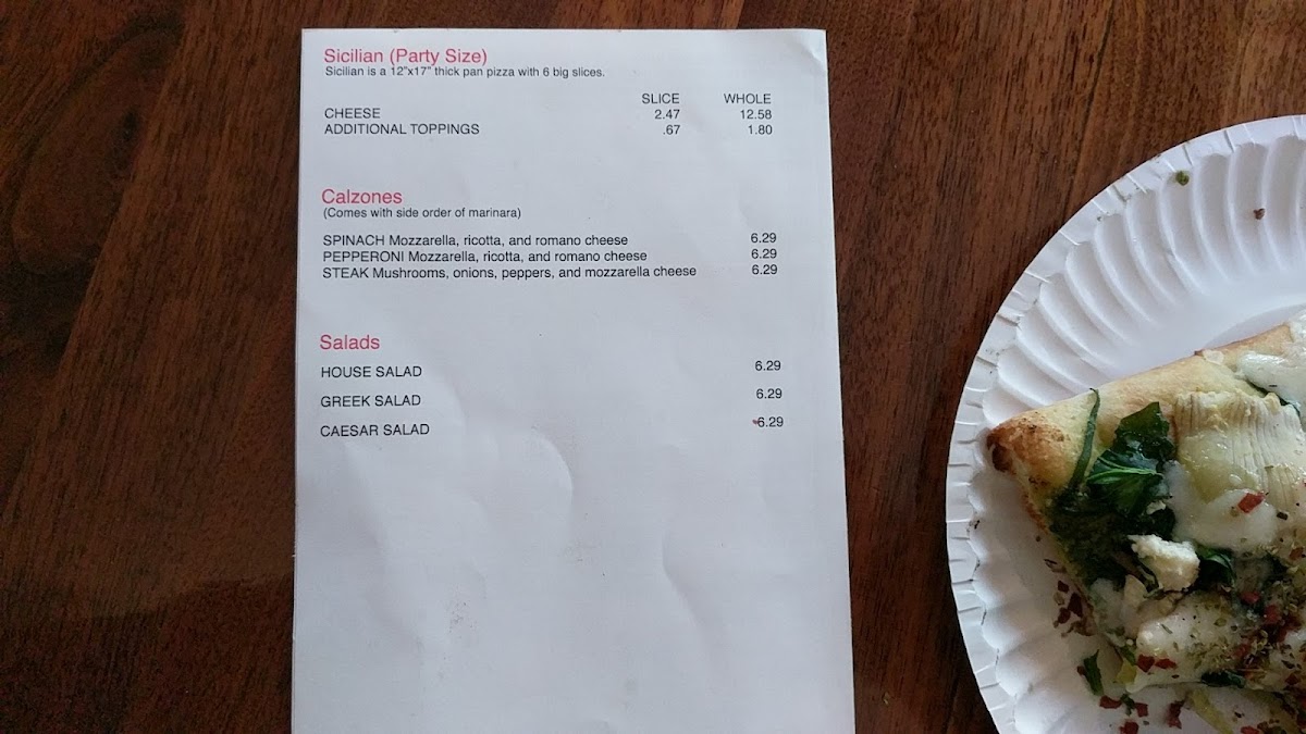 Christian's Pizza Menu - Image 4